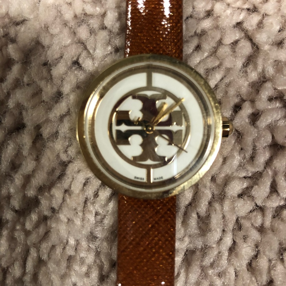 Tory Burch gold-tone watch
